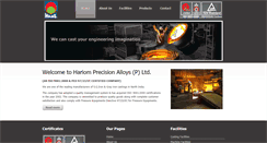 Desktop Screenshot of hpalcastings.com