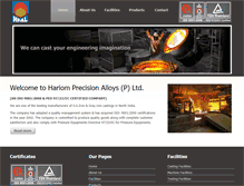 Tablet Screenshot of hpalcastings.com